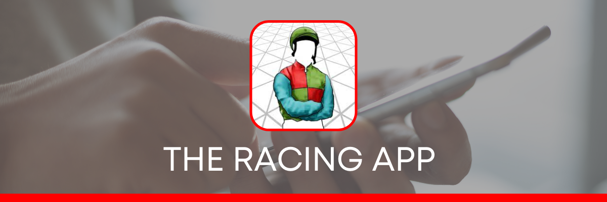 THE RACING APP HEADER